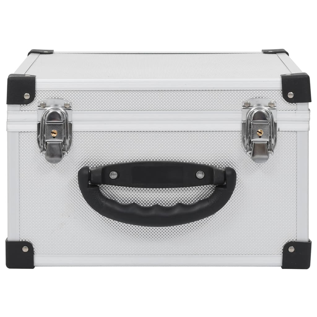 Custodia CD per 40 CD in Alluminio ABS Argento - homemem39