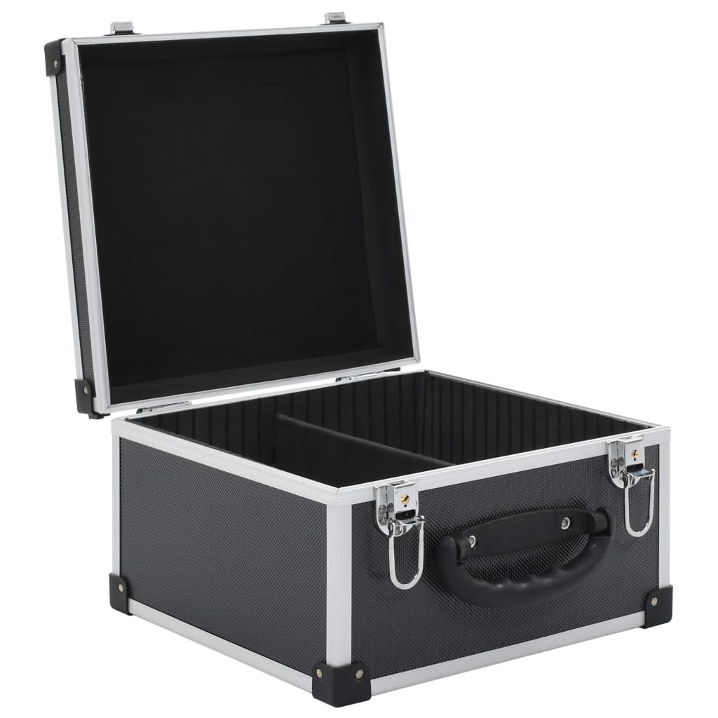 Custodia CD per 40 CD in Alluminio ABS Nero - homemem39