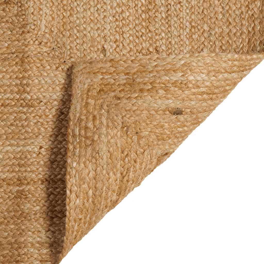 Tappeto Artigianale in Juta Naturale 160x230 cm - homemem39