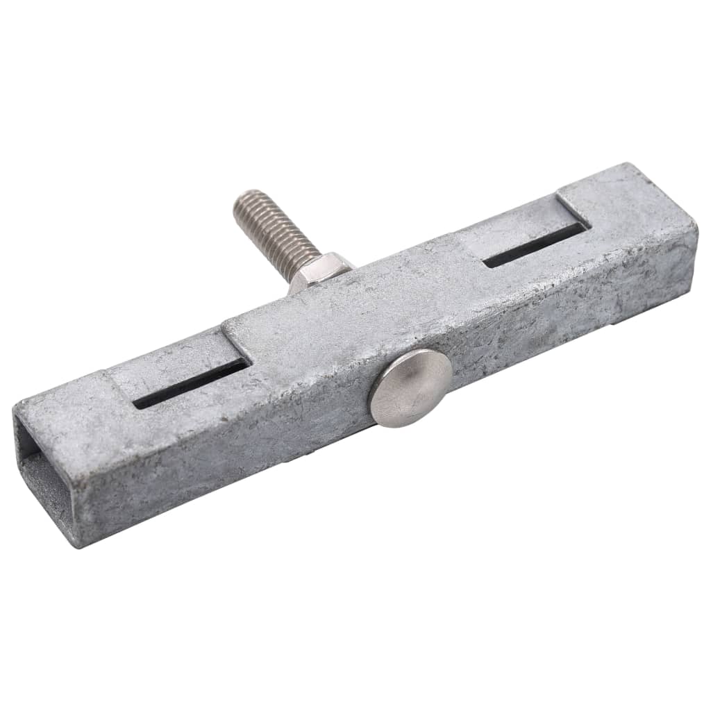 Set di Connettori per Griglie da Giardino 10 pz Argento | homemem39