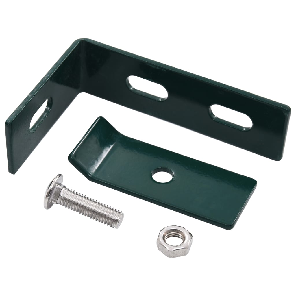 Set di Connettori Angolari a Parete 10 pz Verde | homemem39