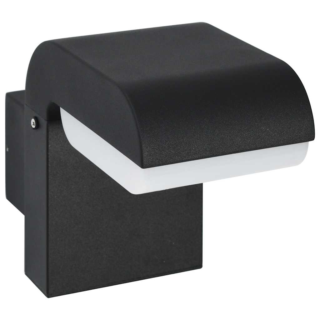 Lampada da Parete da Esterno a LED 9 W Nera Ovale - homemem39