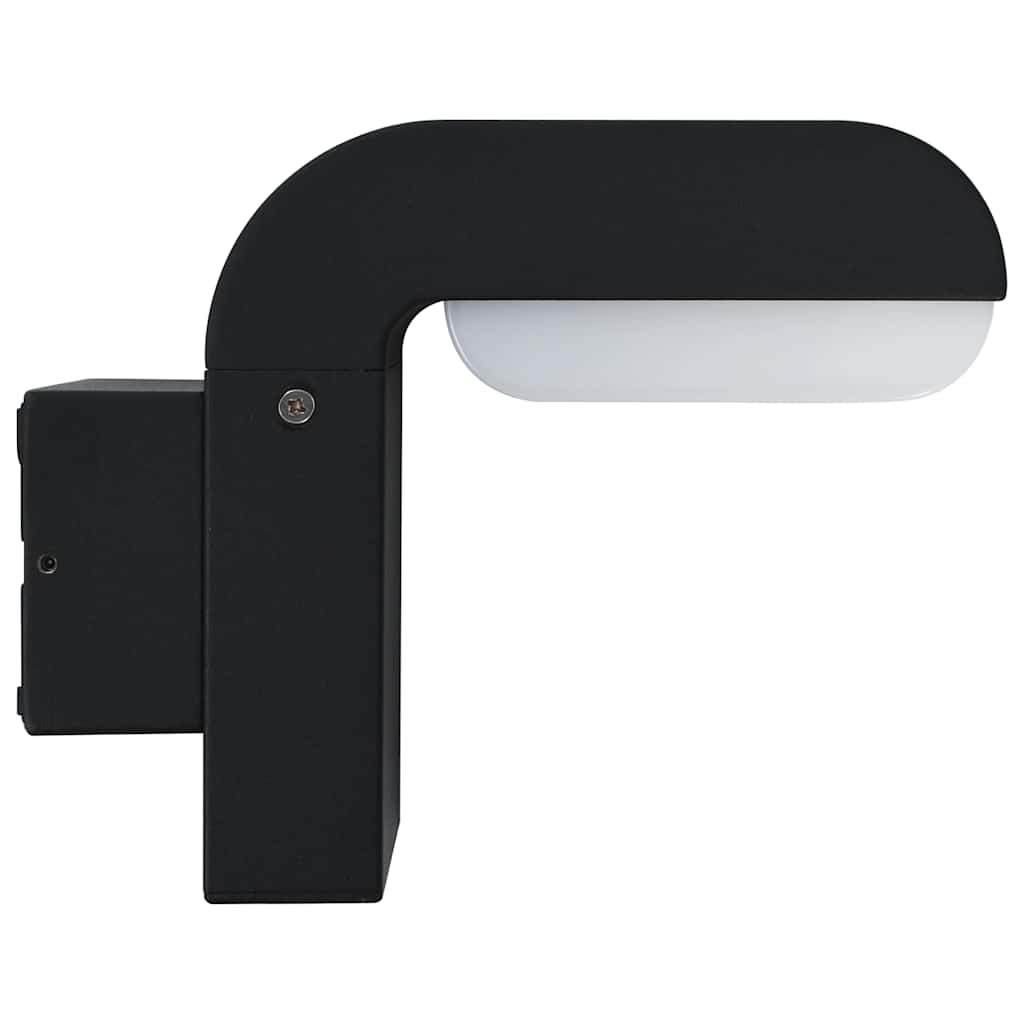 Lampada da Parete da Esterno a LED 9 W Nera Ovale - homemem39