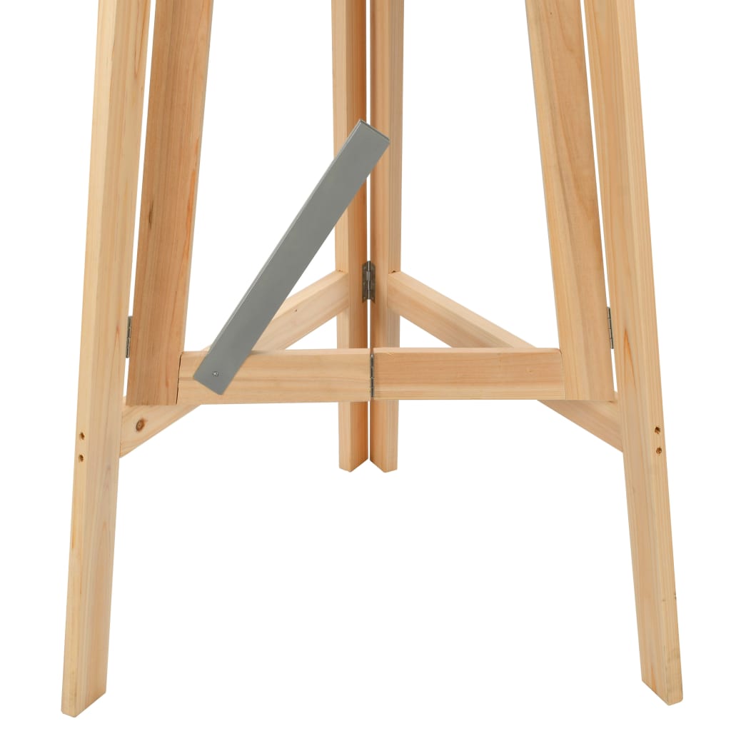 Tavolino da Bar Pieghevole 78 cm in Legno di Abete - homemem39