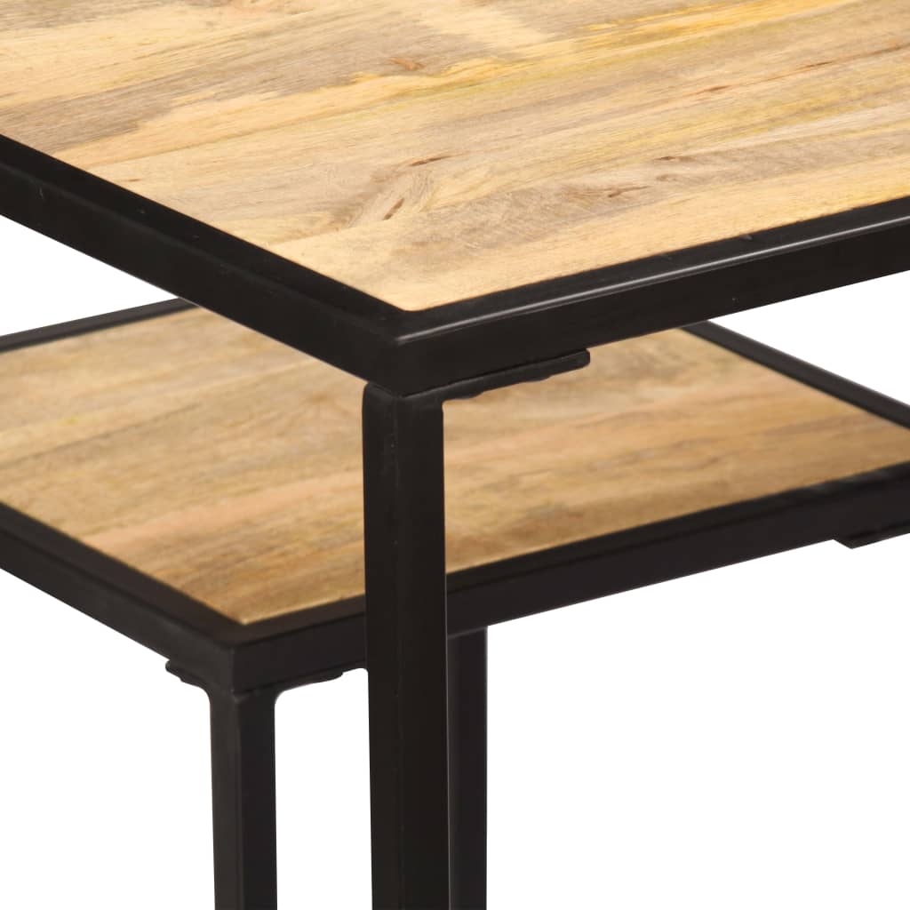 Set per Sala da Pranzo 3 pz in Legno Massello di Mango - homemem39