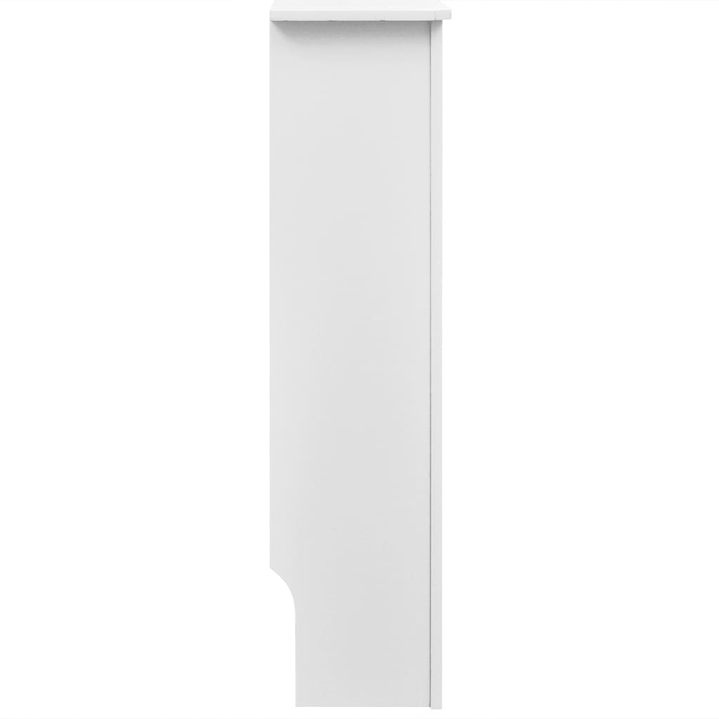 Copritermosifoni 2 pz in Legno Multistrato 112 cm Bianco | homemem39