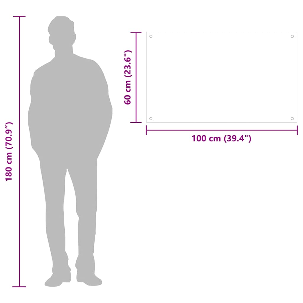 Paraschizzi per Cucina Nero 100x60 cm in Vetro Temperato