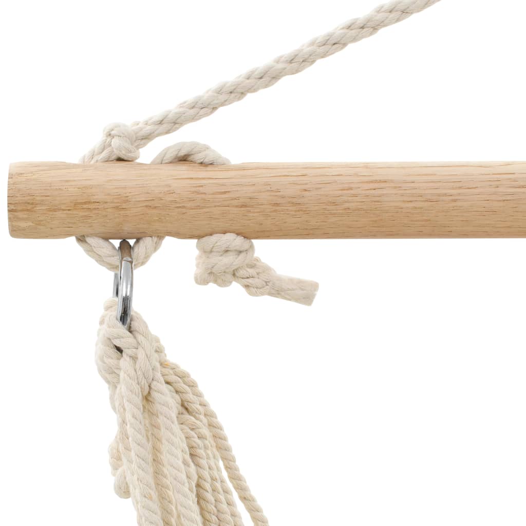 Amaca seduta 1,0 x 0,8 m. in cotone, crema - homemem39