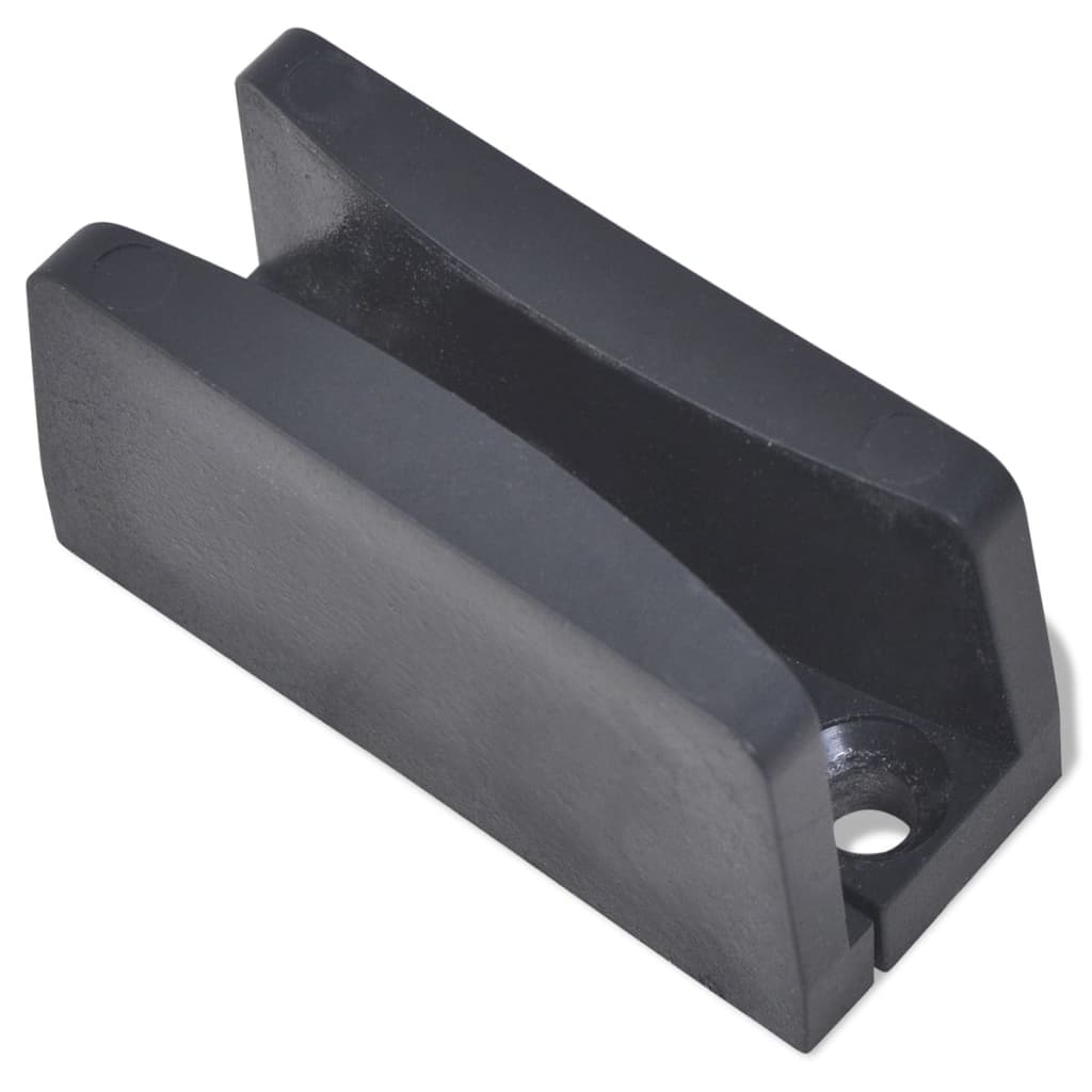 Porta Scorrevole in Vetro e Alluminio 178 cm Argento | homemem39