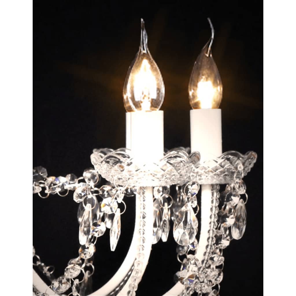 Lampadario classico vetro 1600 cristalli, a sospensione - homemem39