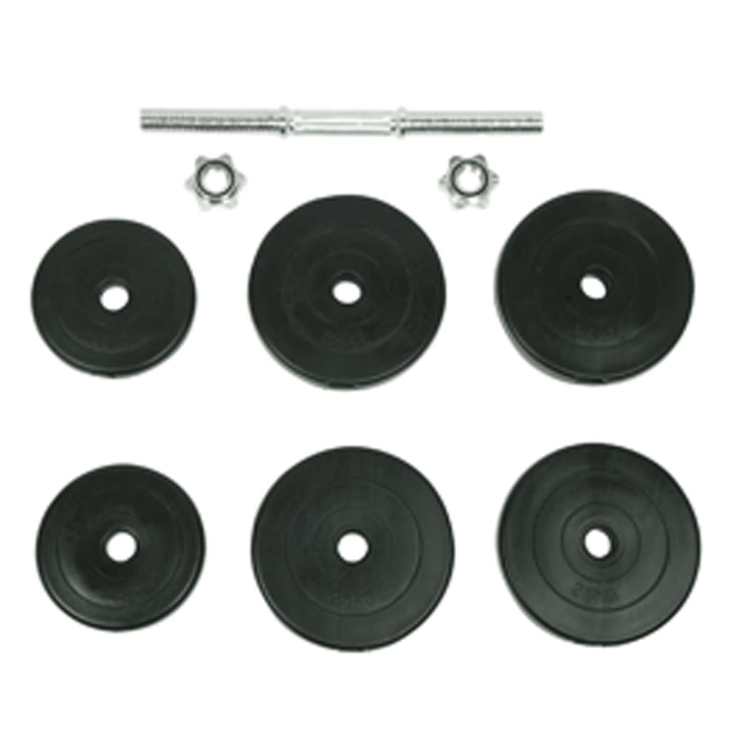 Set Manubri con Dischi 9 pz 15 kg | homemem39