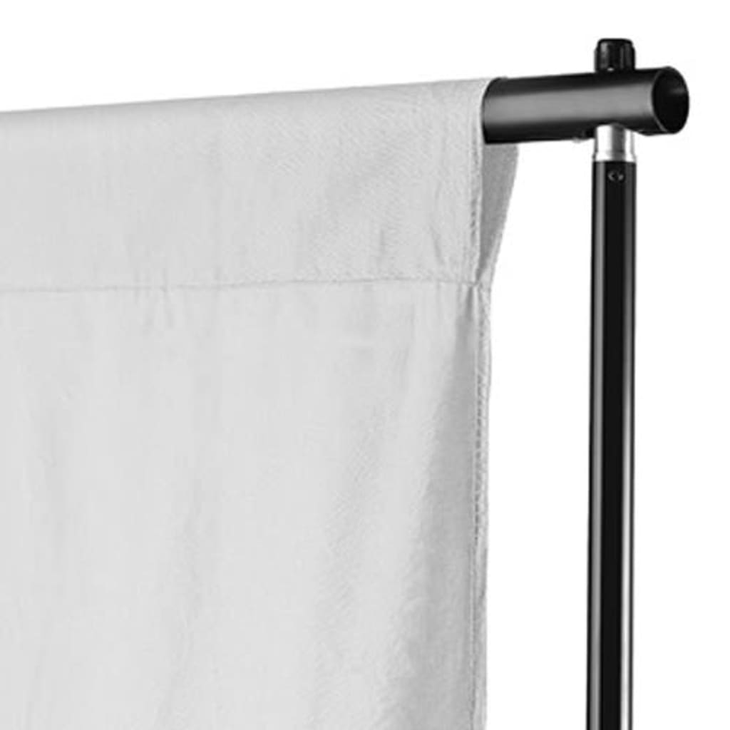 Fondale in Cotone Bianco senza Supporto 300x300cm per Croma Key - homemem39
