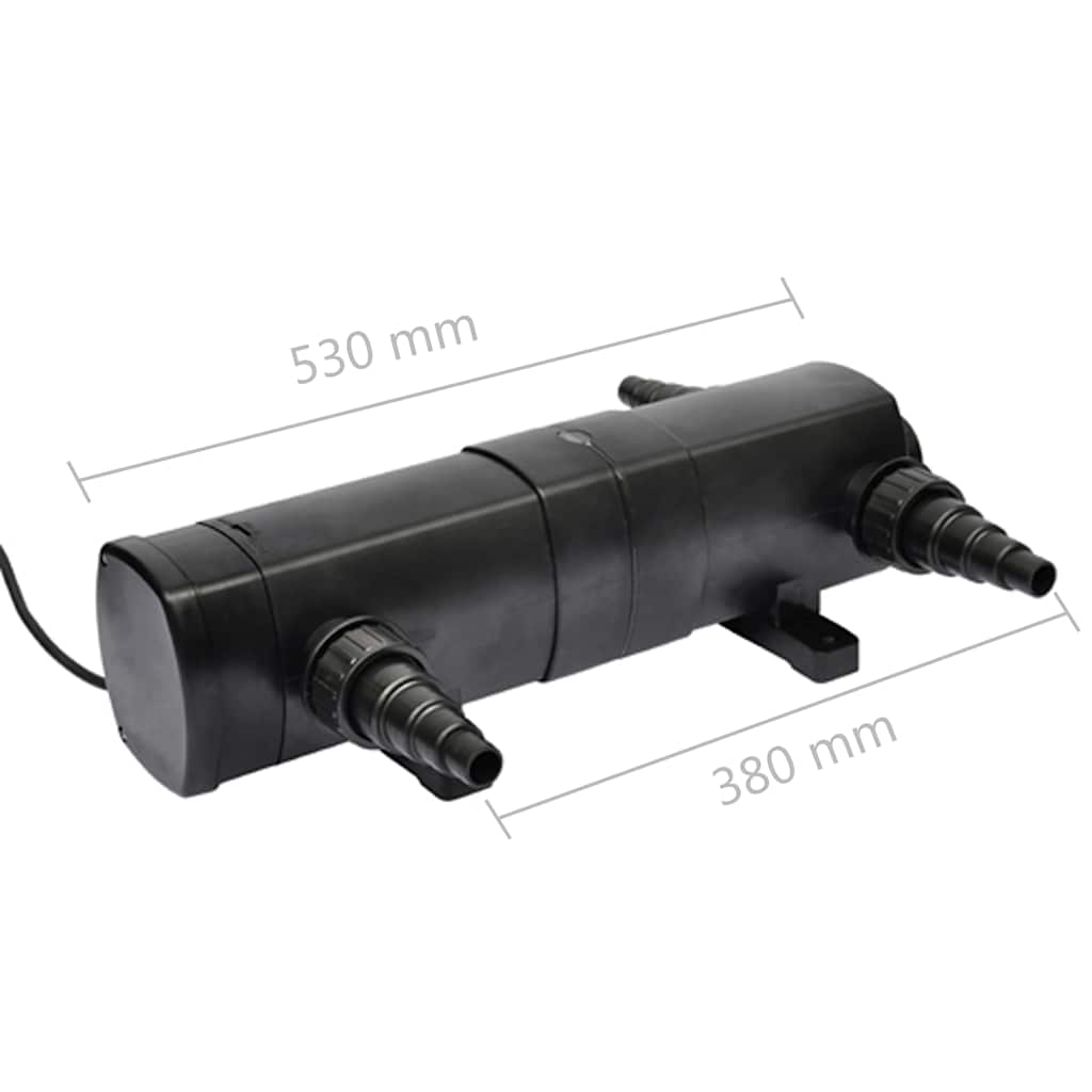 Filtro sterilizzatore lampada UVC 36W per vasche e acquari - homemem39