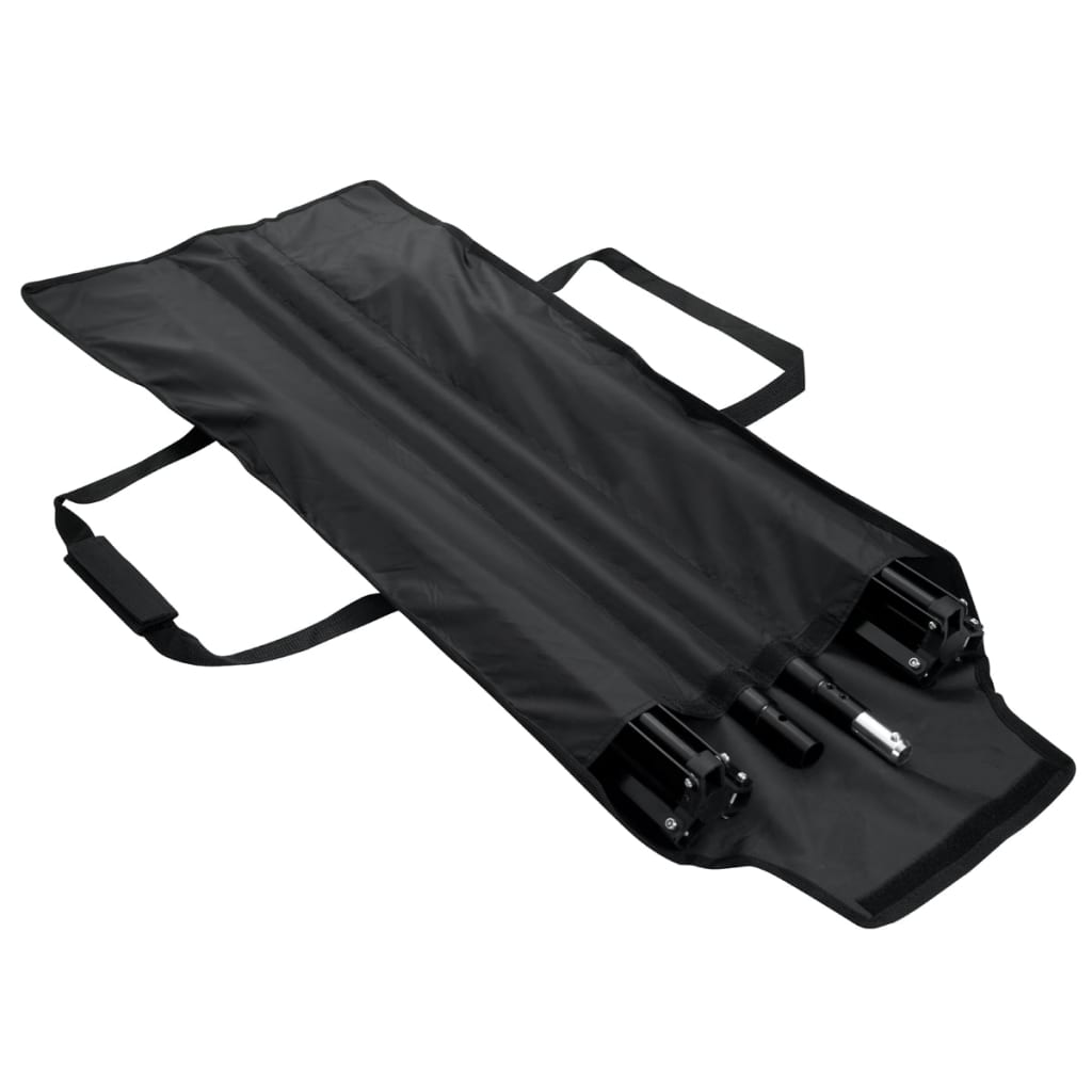 Sistema Portafondali con Fondale Nero 300 x 300 cm - homemem39