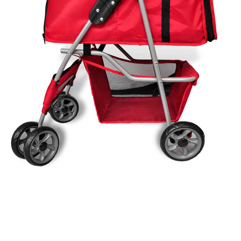 Passeggino per Cani Rosso - homemem39