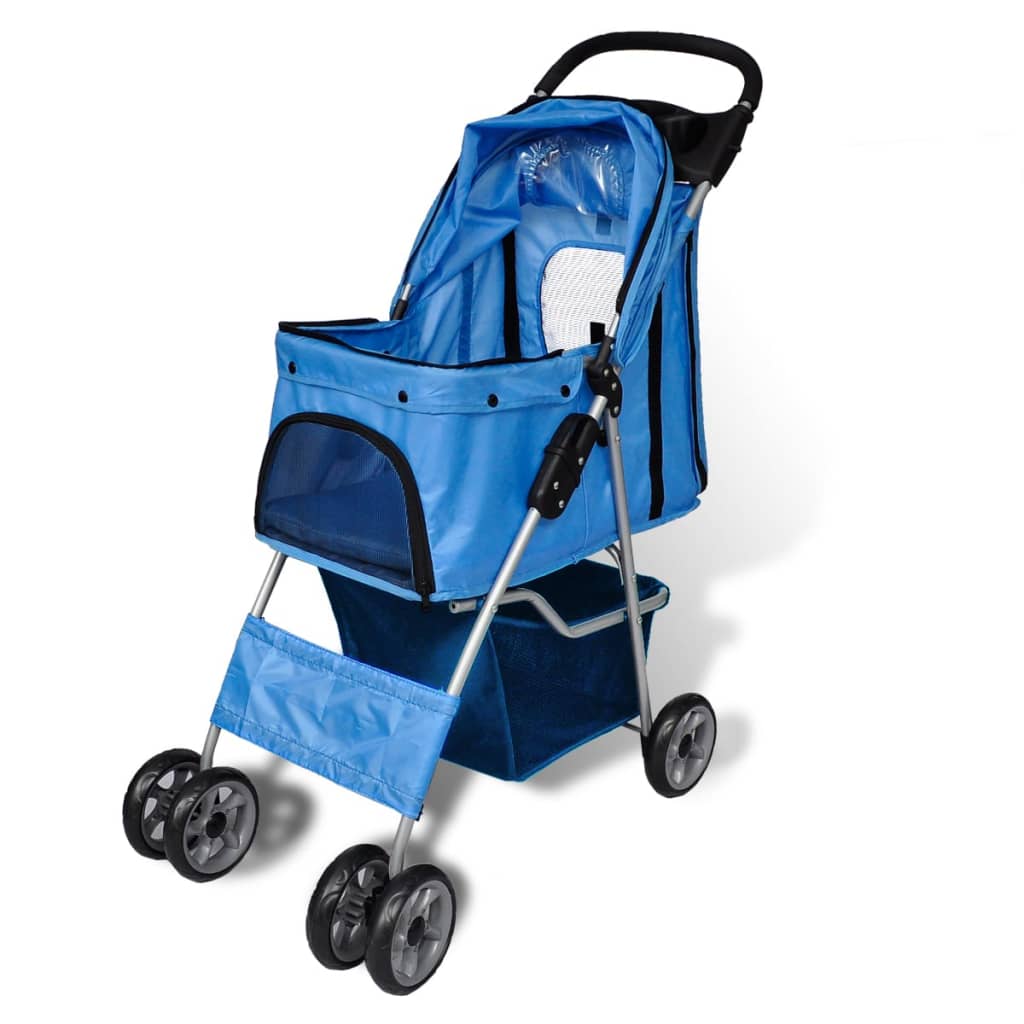 Passeggino per Cani Blu - homemem39