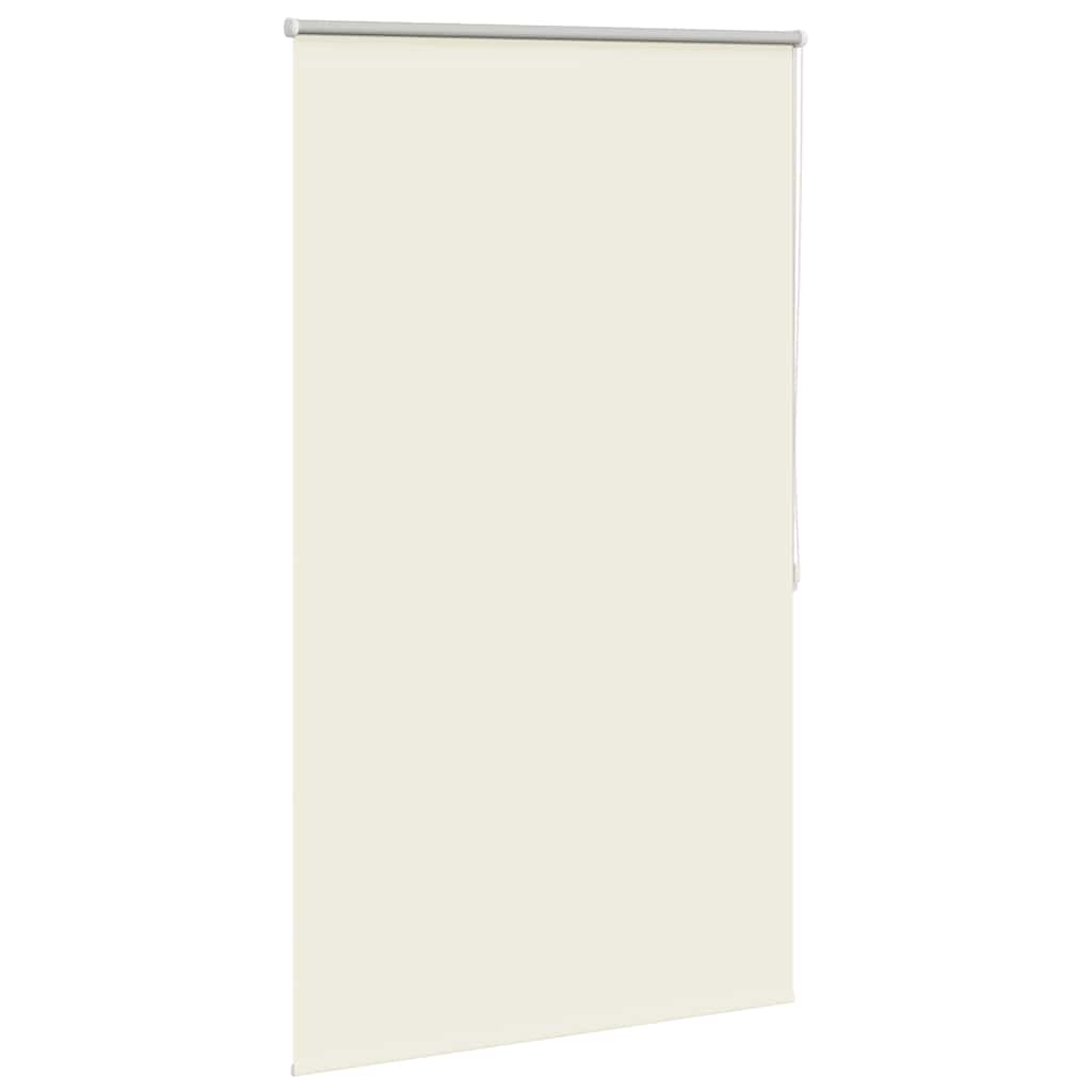 Tenda a rullo oscurante buio totale 100 x 175 cm bianca ecrù