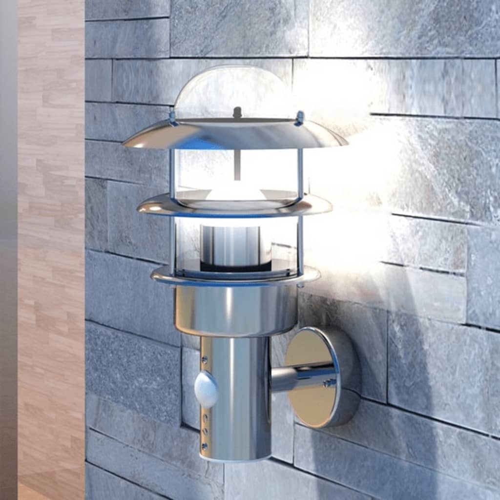 Lampada da Parete da Patio in Acciaio Inox | homemem39