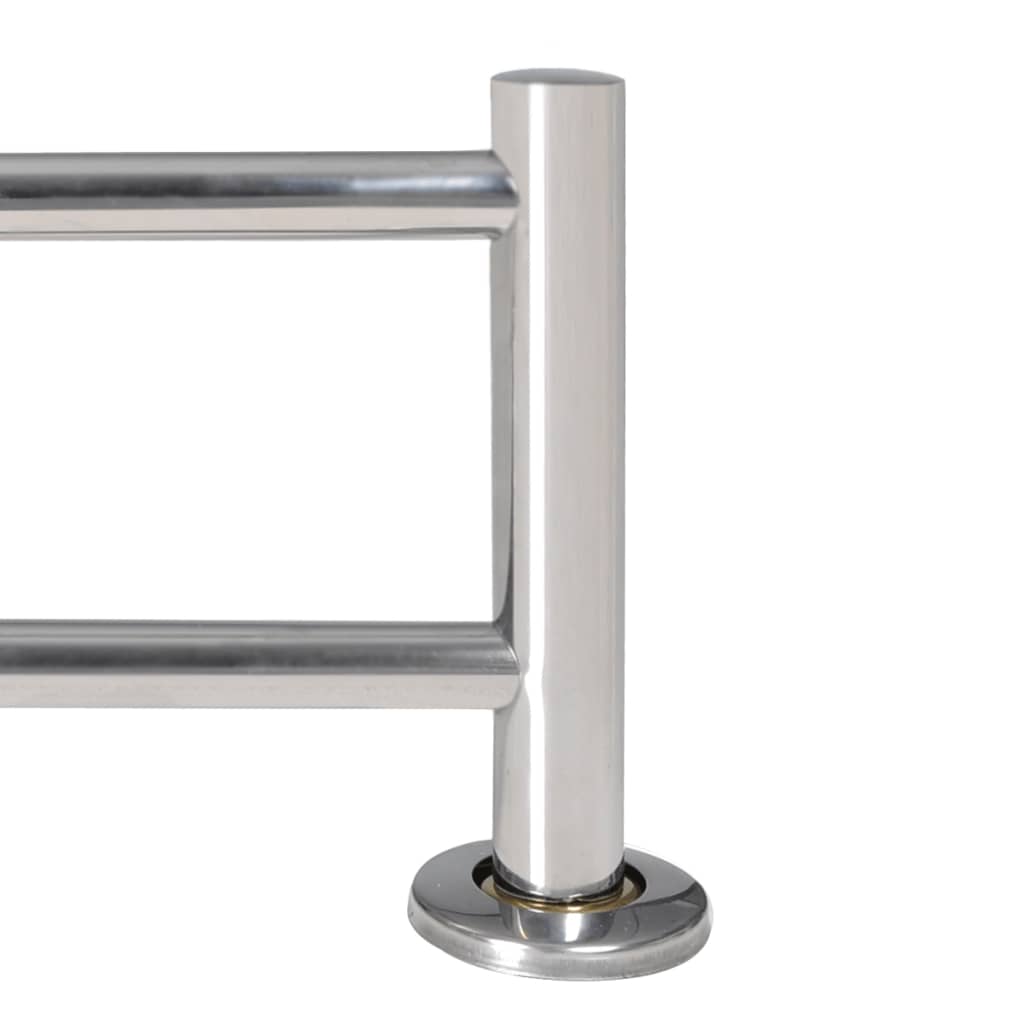 Porta Asciugamani in Acciaio Inox 2 Barre - homemem39