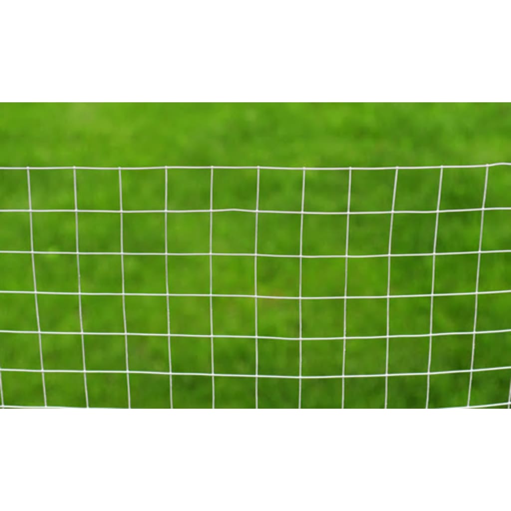 Recinzione in Rete per Pollaio Acciaio Zincato 25x1 m Argento | homemem39
