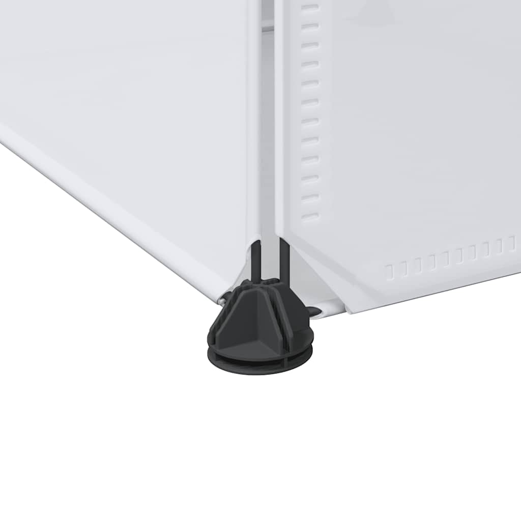 Armadio Modulare con 9 Scomparti 109x36,5x143 cm Bianco - homemem39