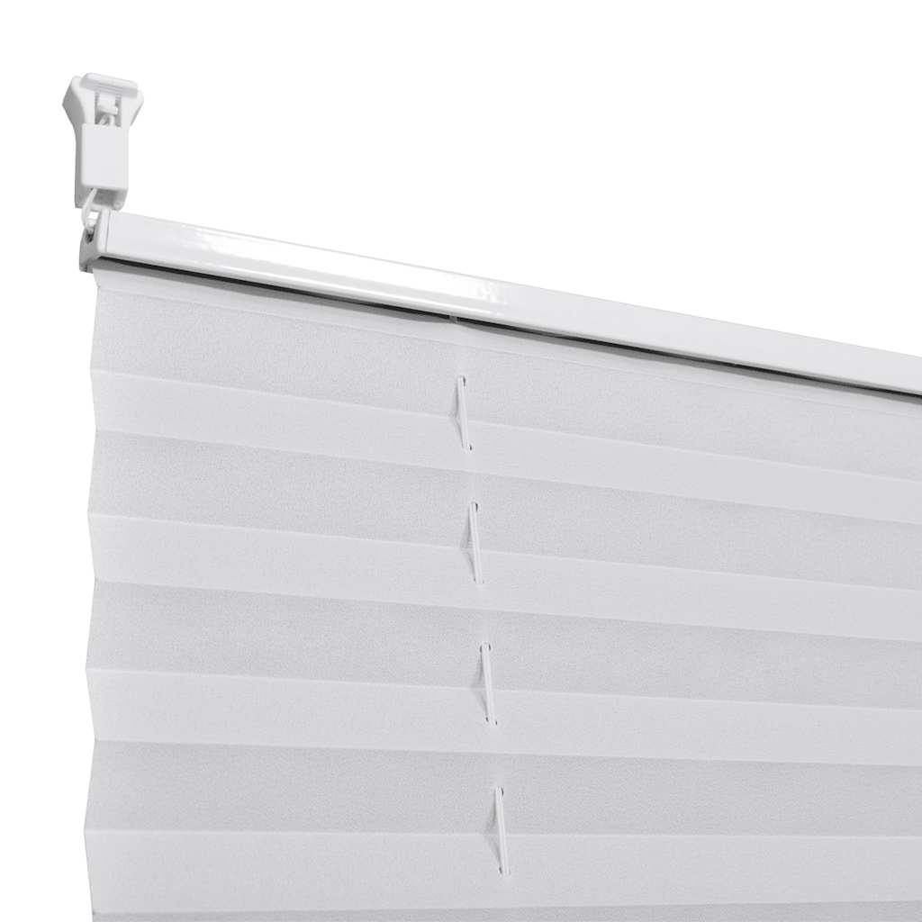 Tenda Plissettata 60x125cm Bianca Oscurante