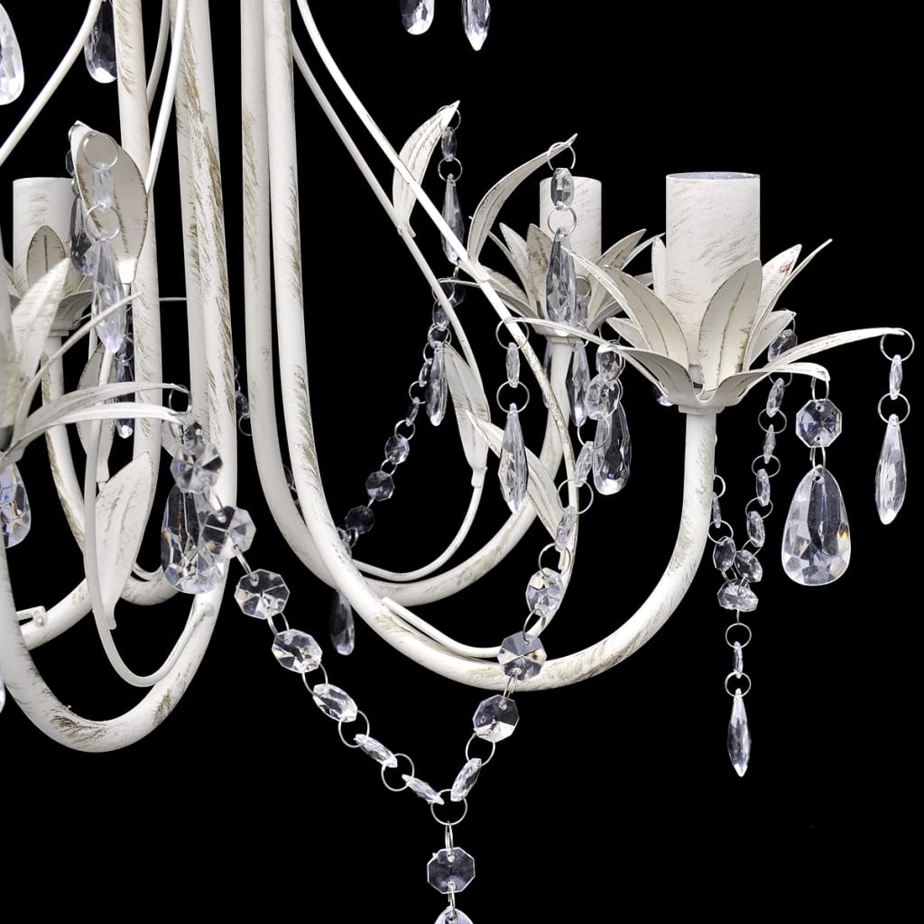 Lampada da Soffitto Lampadario in Cristallo con 5 Portalampade - homemem39