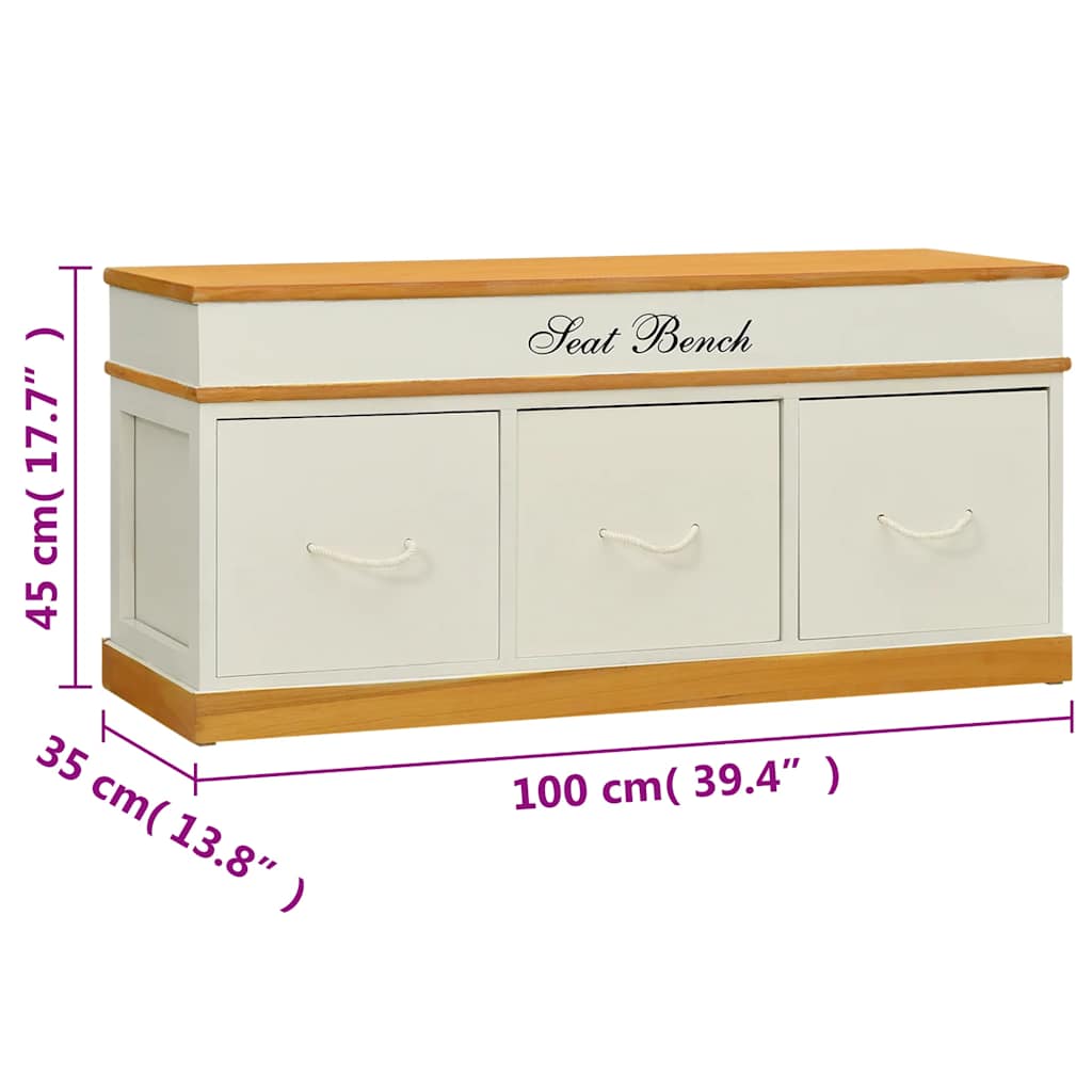 Cassapanca con Scarpiera per Ingresso