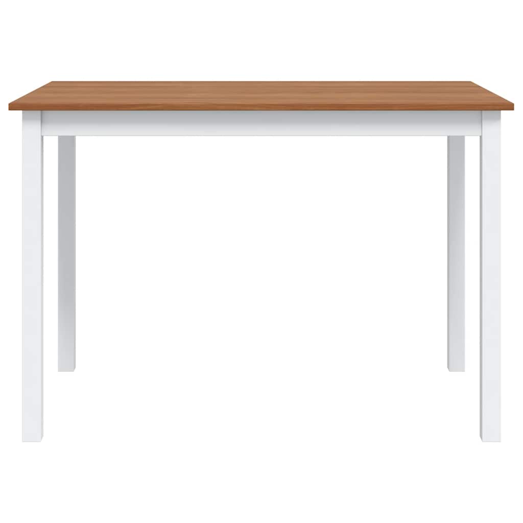 Set da Pranzo 5 pz Marrone e Bianco - homemem39