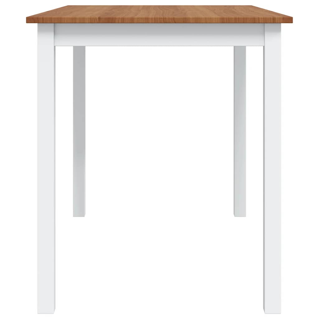 Set da Pranzo 5 pz Marrone e Bianco - homemem39