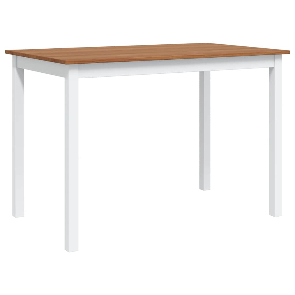 Set da Pranzo 5 pz Marrone e Bianco - homemem39