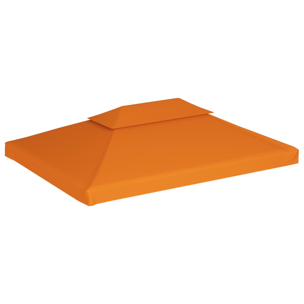 Telo di Ricambio per Gazebo 310g/m² Arancione 3x4m - homemem39