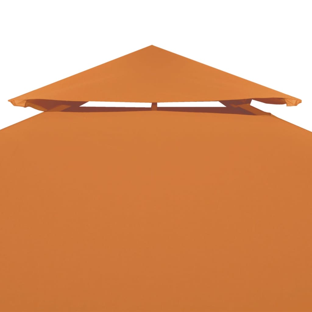 Telo di Ricambio per Gazebo 310g/m² Arancione 3x4m - homemem39