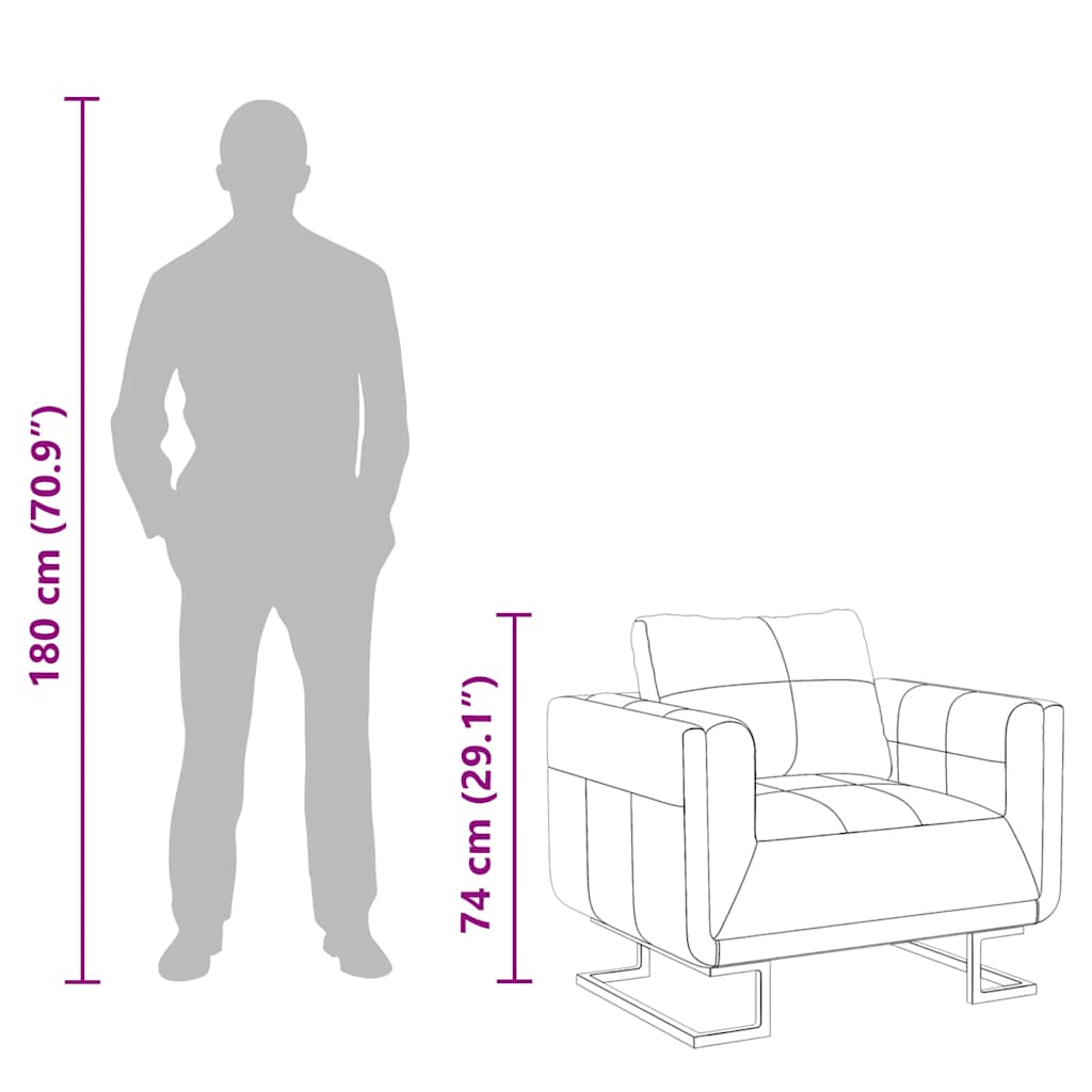 Poltrona a Pozzetto con Gambe Cromate Bianca in Similpelle - homemem39