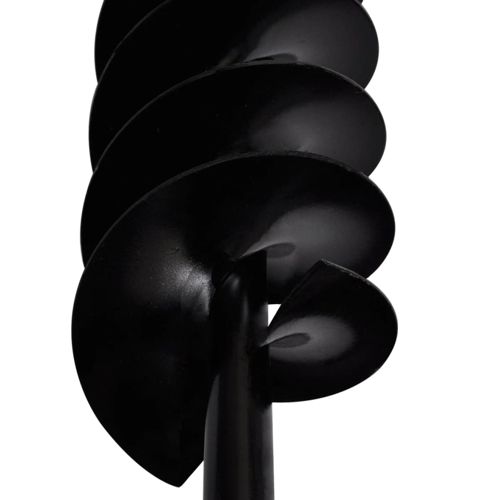Trapano da Terra Maniglia Auger 100 mm Tre Spirali Acciaio Nero | homemem39