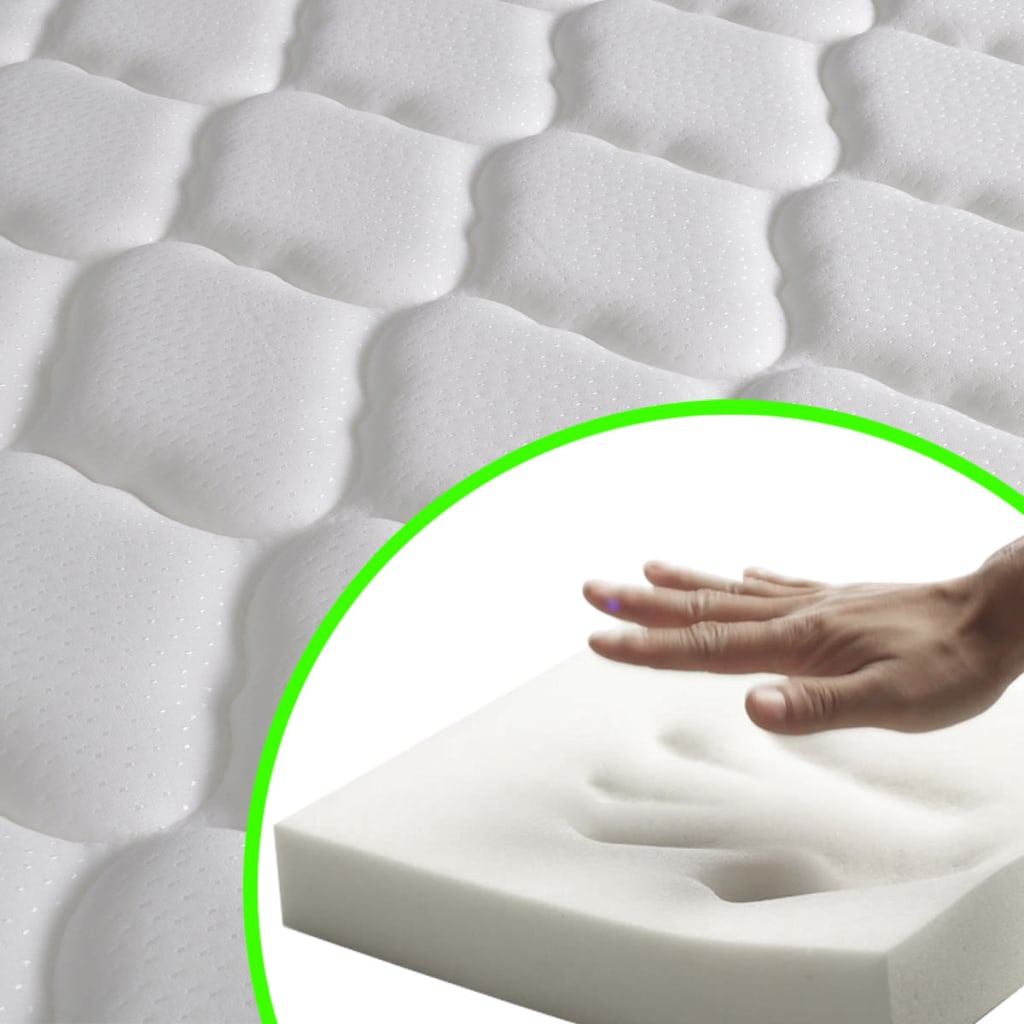 Materasso Viscoelastico con Memoria 200 x 120 x 17 cm Morbido | homemem39