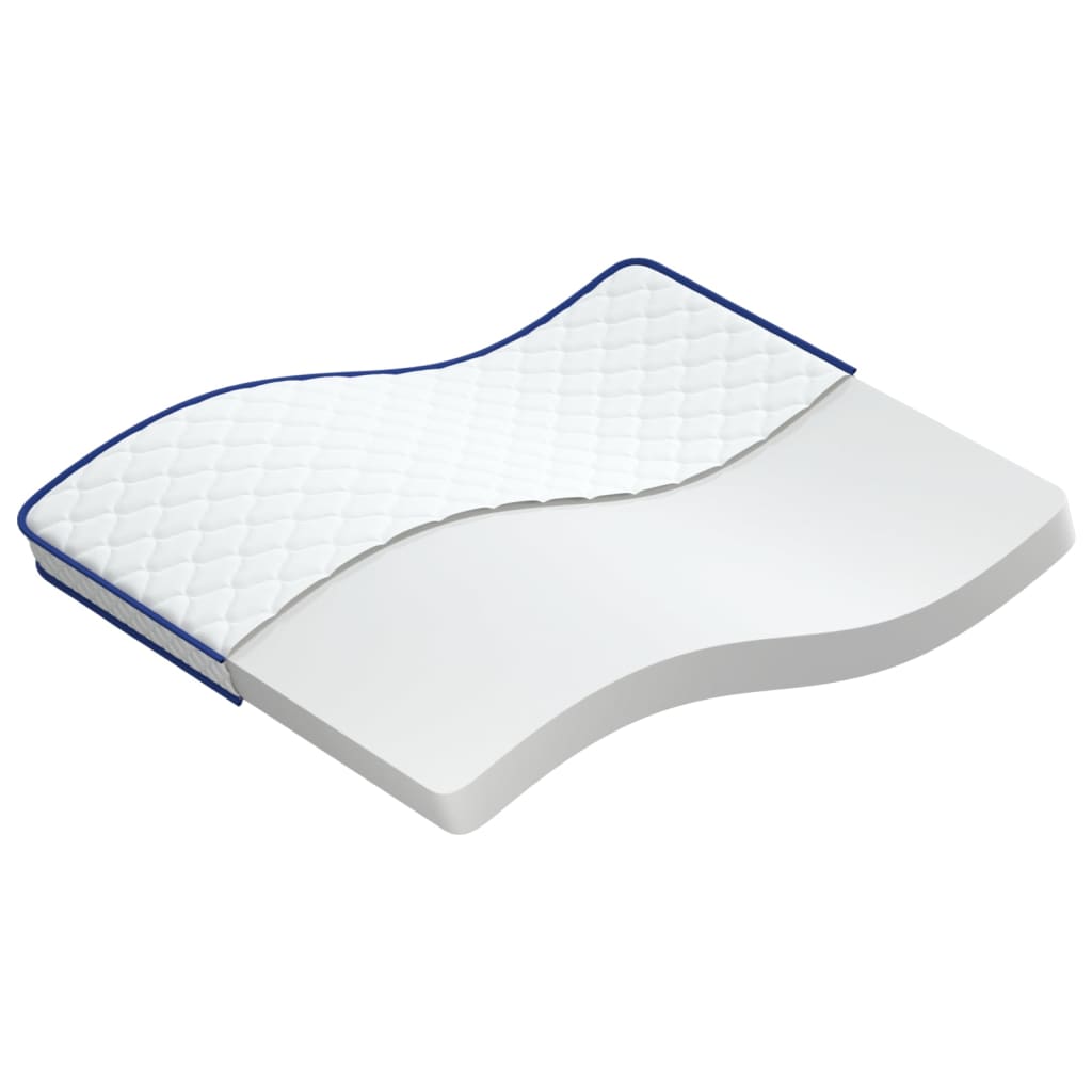 Materasso Viscoelastico con Memoria 200 x 180 x 17 cm Morbido - homemem39