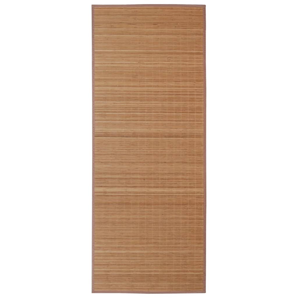 Tappeto Rettangolare in Bambù Marrone 120 x 180 cm - homemem39
