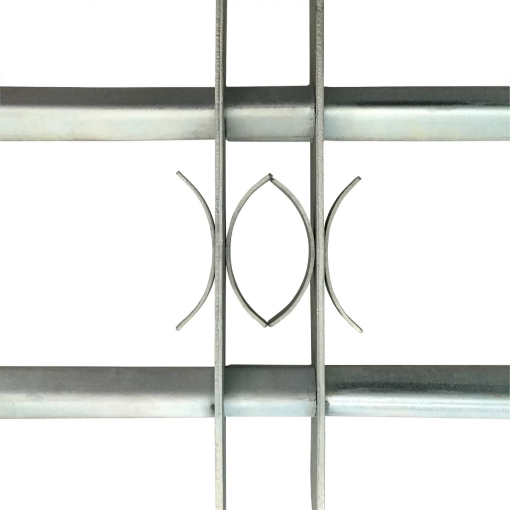 Grate per Finestre Regolabili 2 Barre Trasversali 1000-1500 mm - homemem39