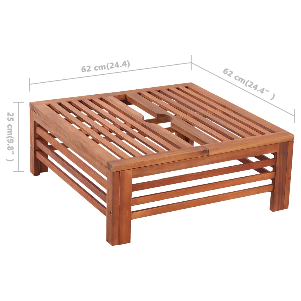 Rivestimento Supporto Base Ombrellone in Legno - homemem39