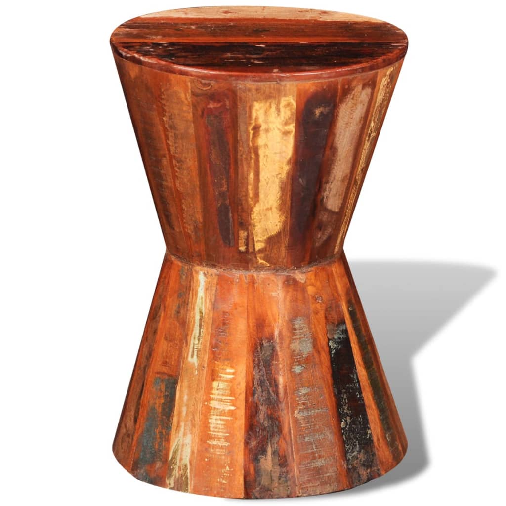 Sgabello in Legno Massello di Recupero - homemem39