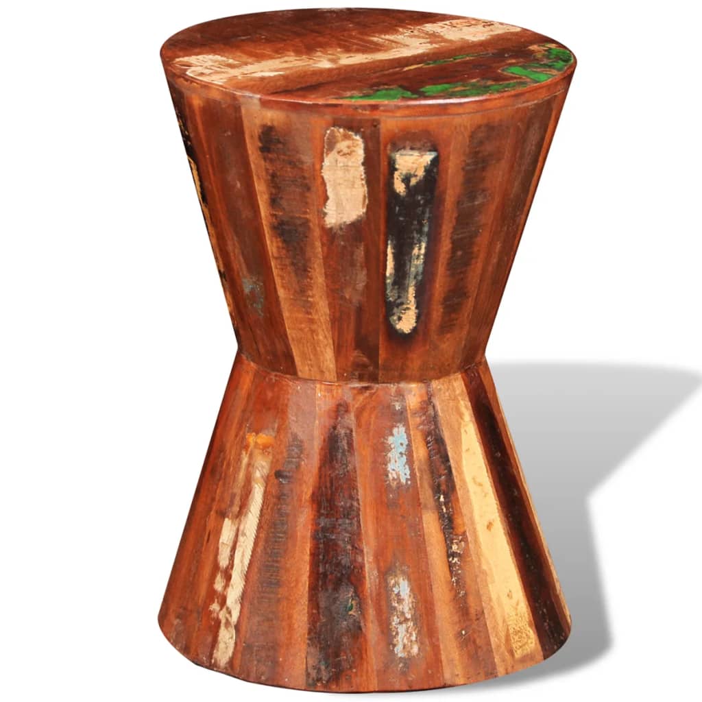 Sgabello in Legno Massello di Recupero - homemem39