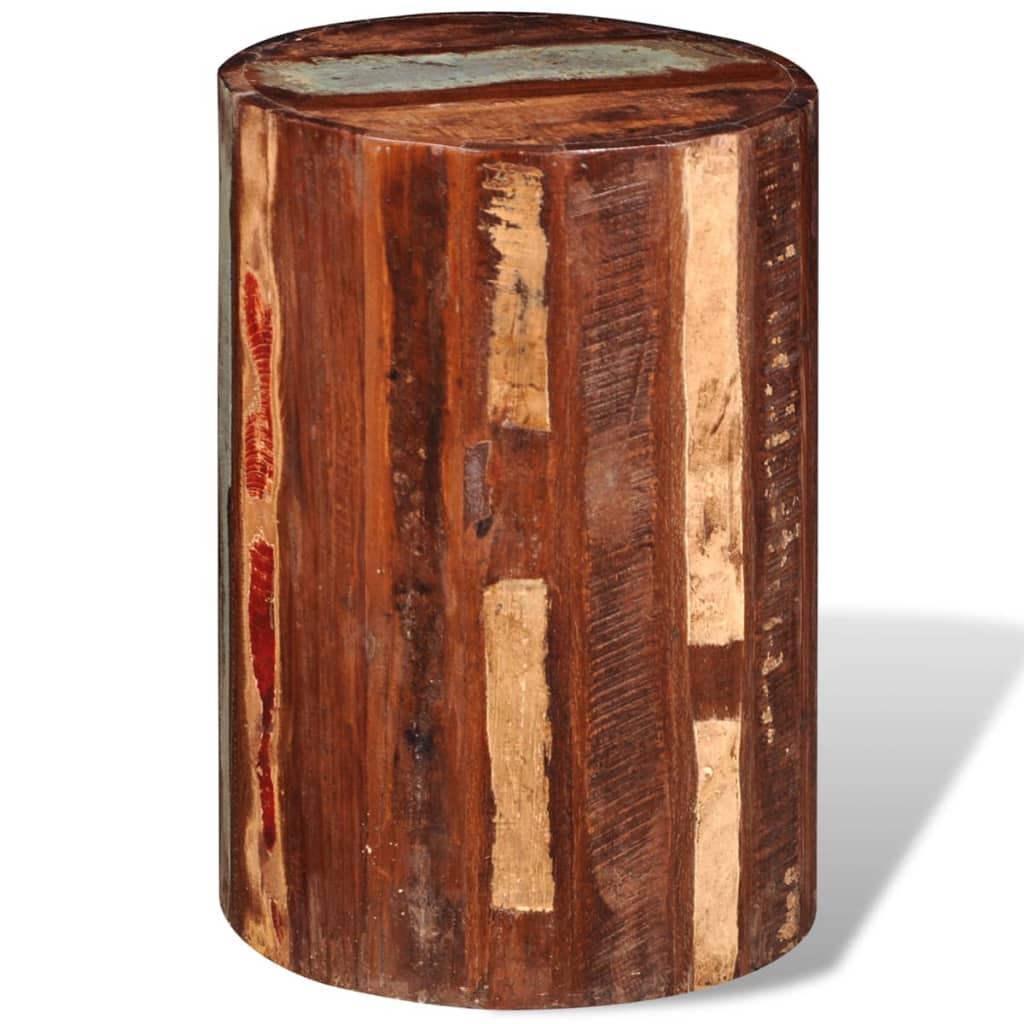 Sgabello in Legno Massello di Recupero - homemem39