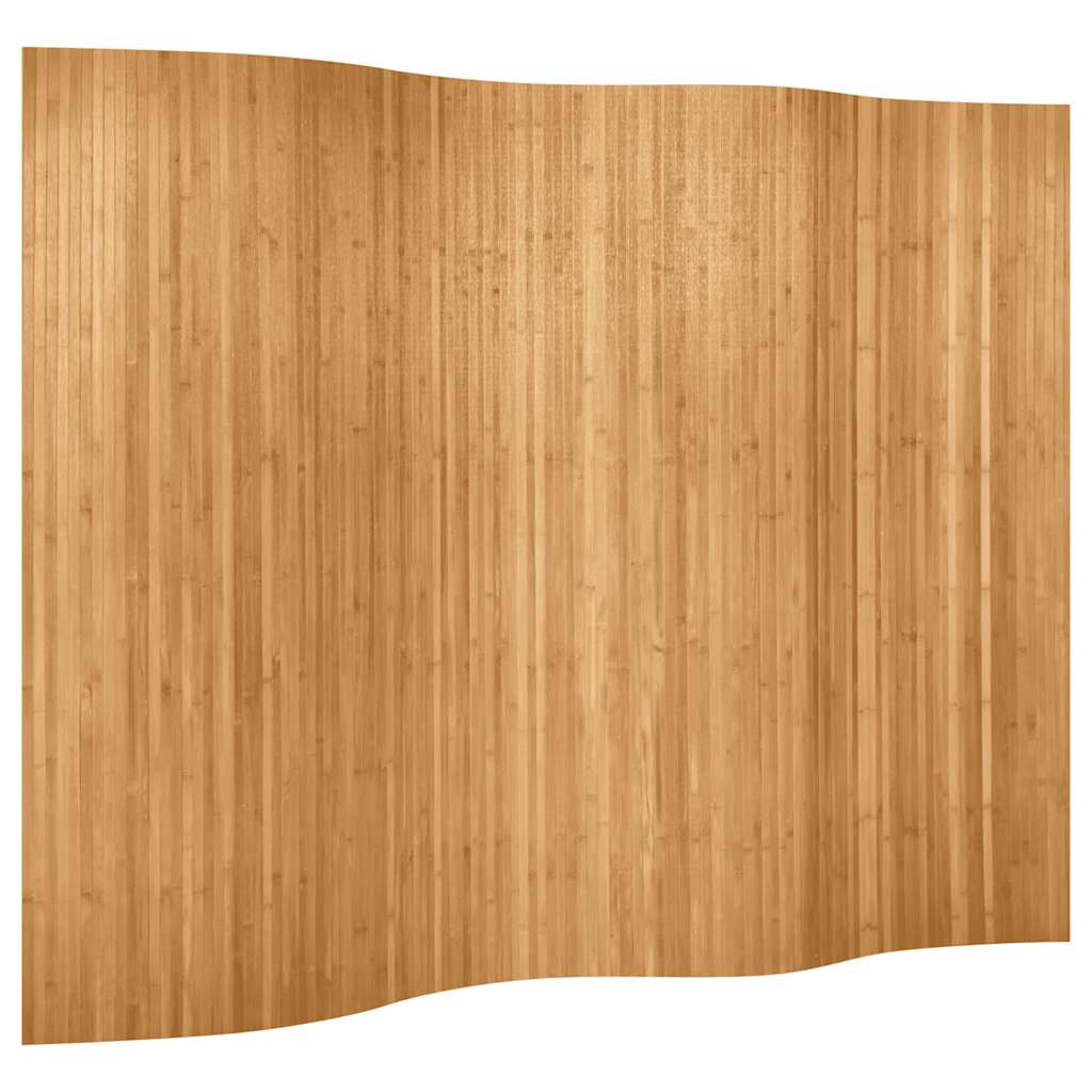 Pannello Divisore per la Stanza in Bambù Naturale 250x165 cm
