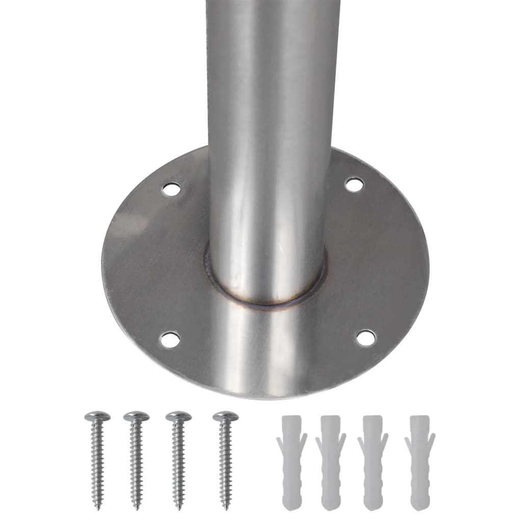 Casetta della Posta con Supporto in Acciaio Inox | homemem39