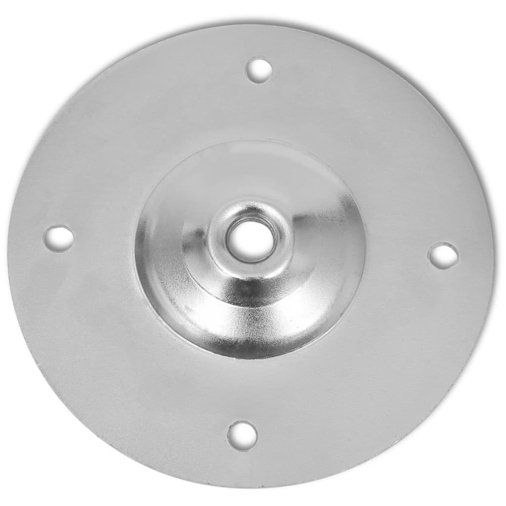 Gambe Telescopiche per Tavolo 2 pz Cromate 710 mm-1100 mm | homemem39