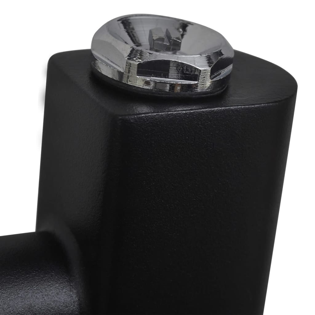Radiatore Centrale Portasciugamano Curvo Nero 500 x 764 mm - homemem39