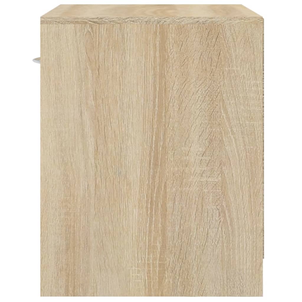 Comodini 2 pz con Cassetto Colore Rovere - homemem39