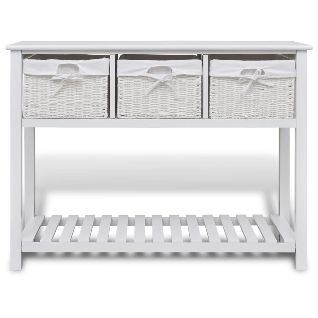 White sideboard