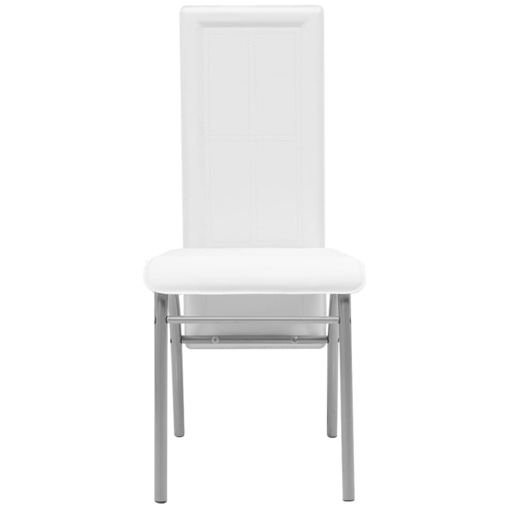 Set Sala Da Pranzo 5 Pezzi Bianco - homemem39